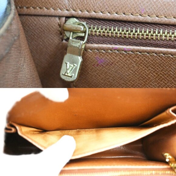 LOUIS VUITTON Pochette Dam PM Clutch Hand Bag Monogram Leather BN M51812 60KA858 - Picture 15 of 16